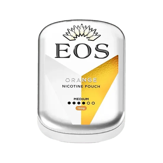 eos orange medium nicotine pouches
