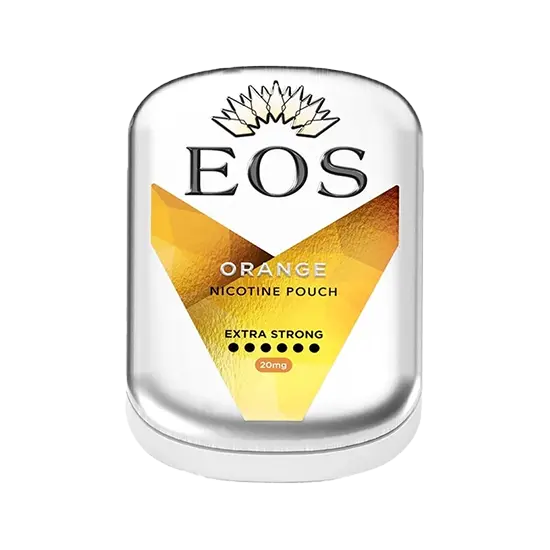 eos orange extra strong nicotine pouches