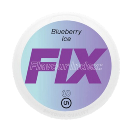 fix blueberry ice - 11.5mg nicotine pouches