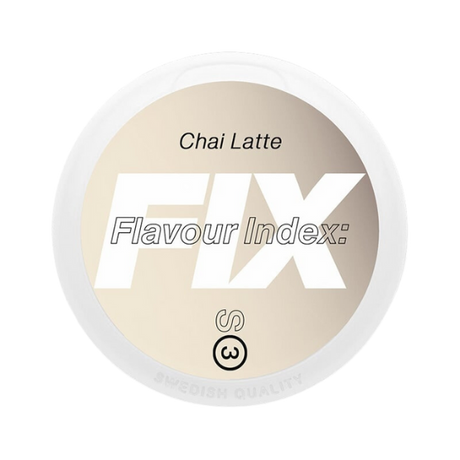 fix chai latte - 8.4mg nicotine pouches