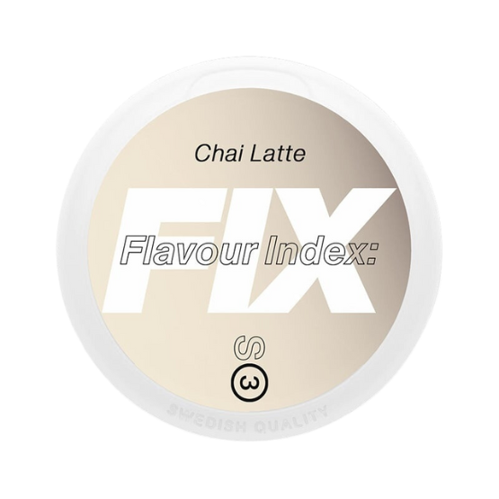 fix chai latte - 8.4mg nicotine pouches