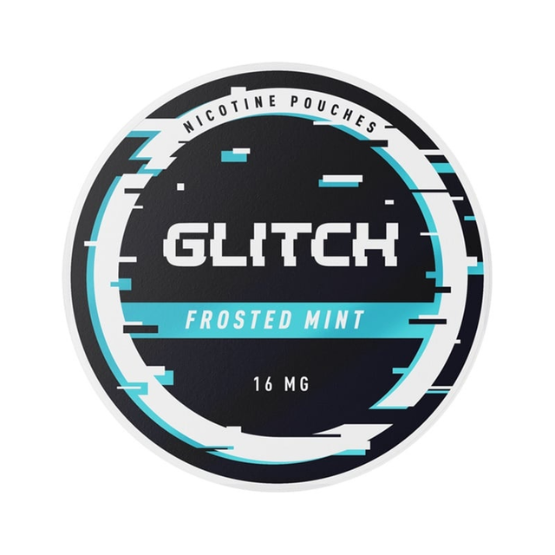 glitch frosted mint - 16mg nicotine pouches