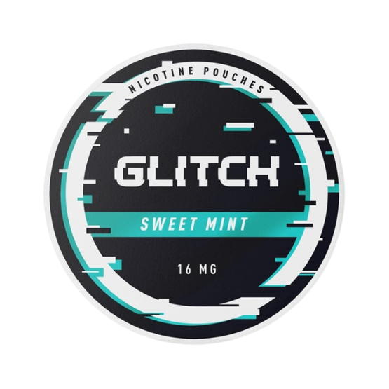 glitch sweet mint - 16mg nicotine pouches