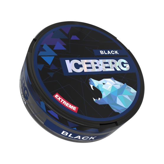 iceberg black - 50mg nicotine pouches