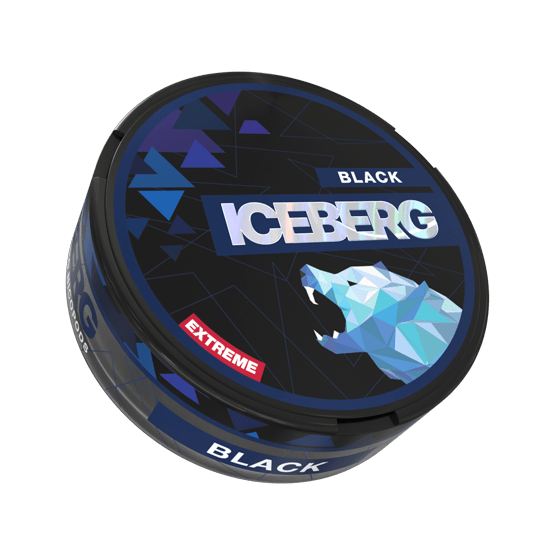 iceberg black - 50mg nicotine pouches