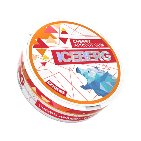 iceberg cherry apricot gum - 50mg nicotine pouches