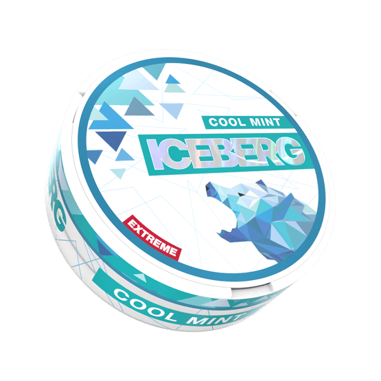 iceberg cool mint - 50mg nicotine pouches