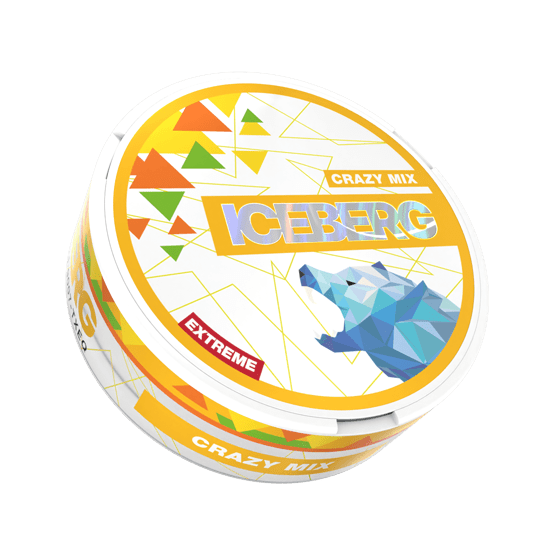 iceberg crazy mix - 50mg nicotine pouches