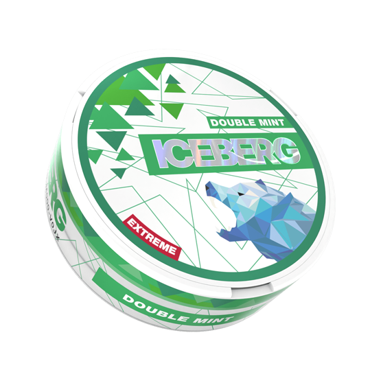 iceberg double mint - 50mg nicotine pouches