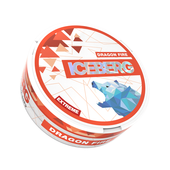 iceberg dragon fire - 50mg nicotine pouches