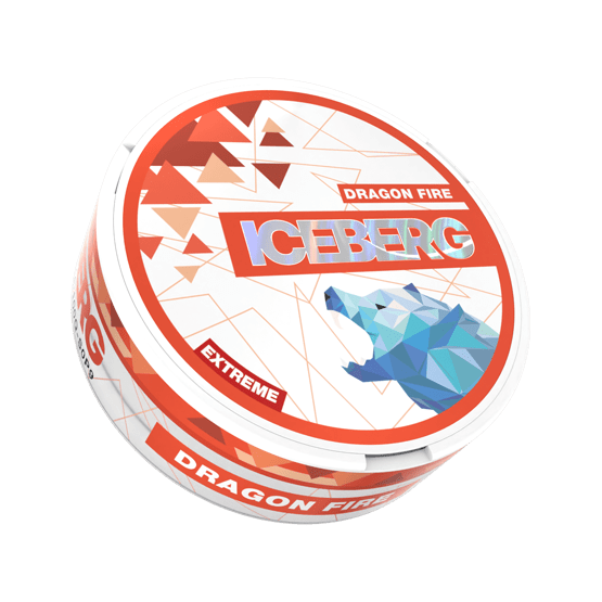 iceberg dragon fire - 50mg nicotine pouches