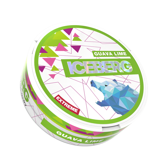 iceberg guava lime - 50mg nicotine pouches