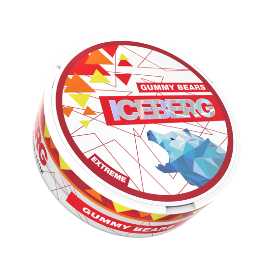 iceberg gummy bears - 50mg nicotine pouches