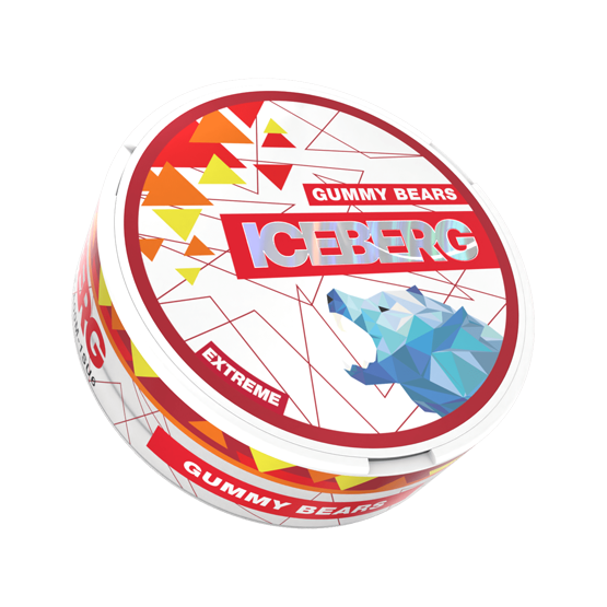 iceberg gummy bears - 50mg nicotine pouches