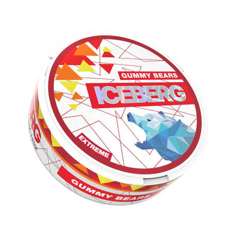 iceberg gummy bears - 50mg nicotine pouches