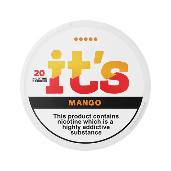 it's mango 20mg nicotine pouches