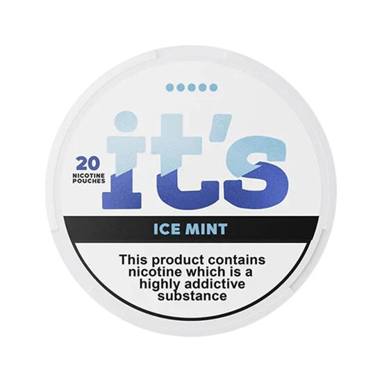 it's ice mint 20mg nicotine pouches