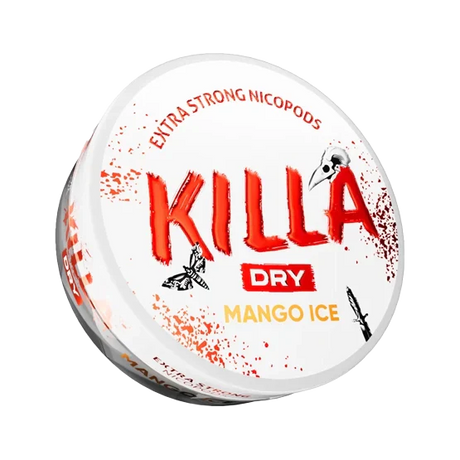 killa dry mango ice - 9.9 mg nicotine pouches