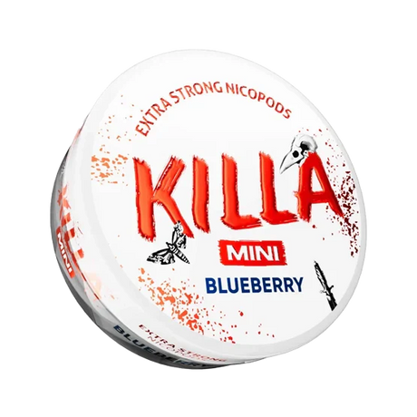 killa mini blueberry - 8.25 mg nicotine pouches