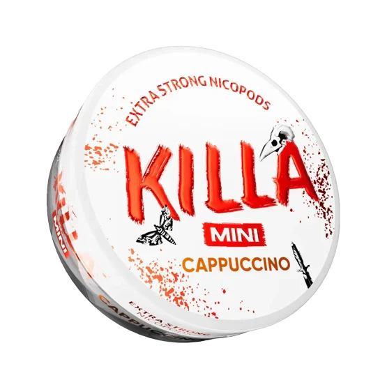 killa mini cappuccino - 8.25 mg nicotine pouches