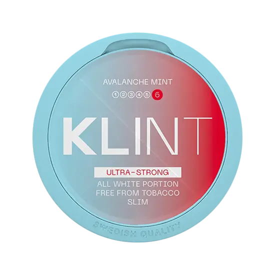 klint avalanche nicotine pouches