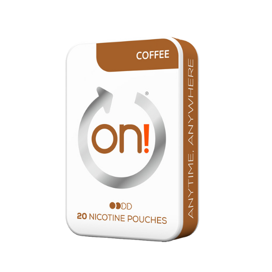 on! coffee - 3mg nicotine pouches