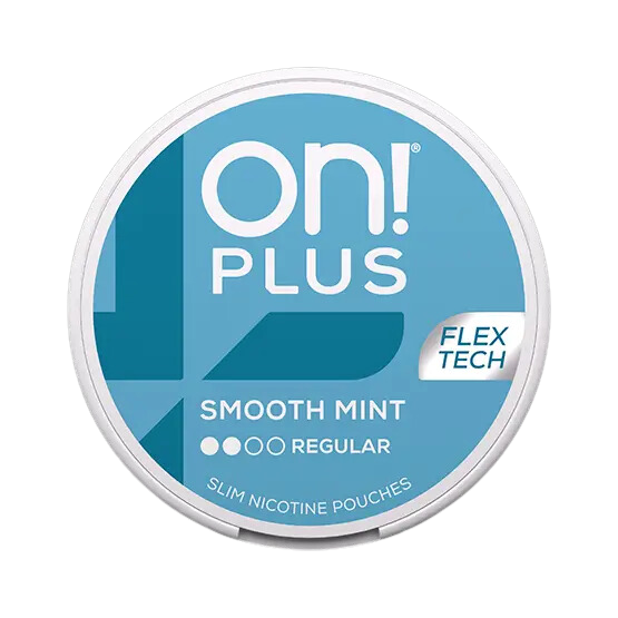 on! plus smooth mint - 6mg nicotine pouches