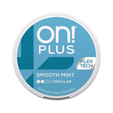 on! plus smooth mint - 6mg nicotine pouches