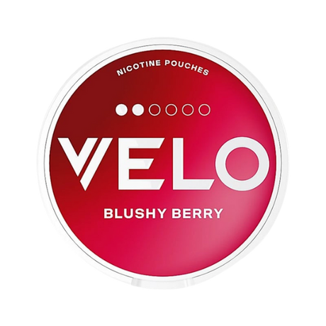 velo blushy berry - 6 mg nicotine pouches