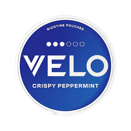 velo crispy peppermint mini - 6 mg nicotine pouches