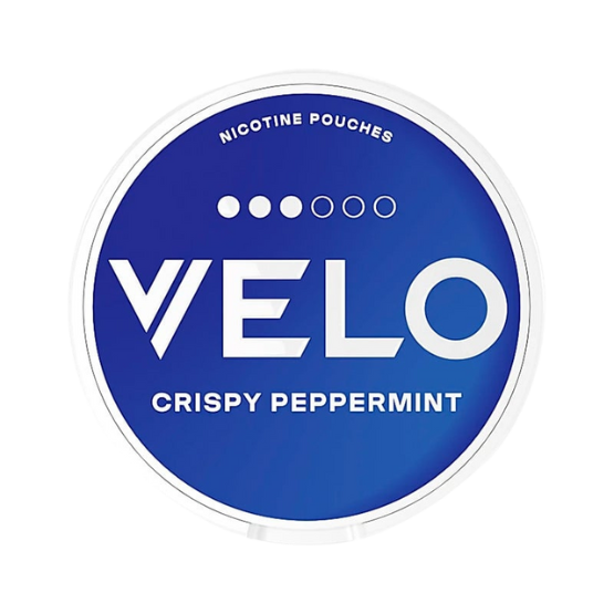 velo crispy peppermint mini - 6 mg nicotine pouches