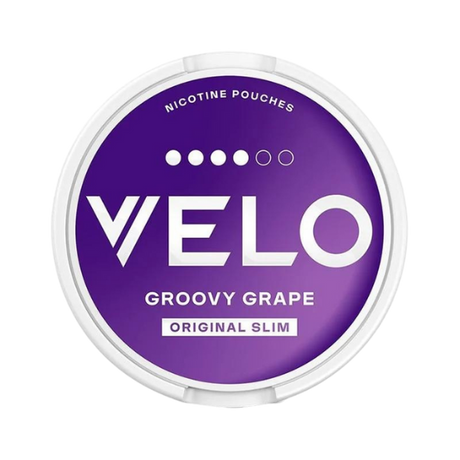 velo groovy grape - 10 mg nicotine pouches