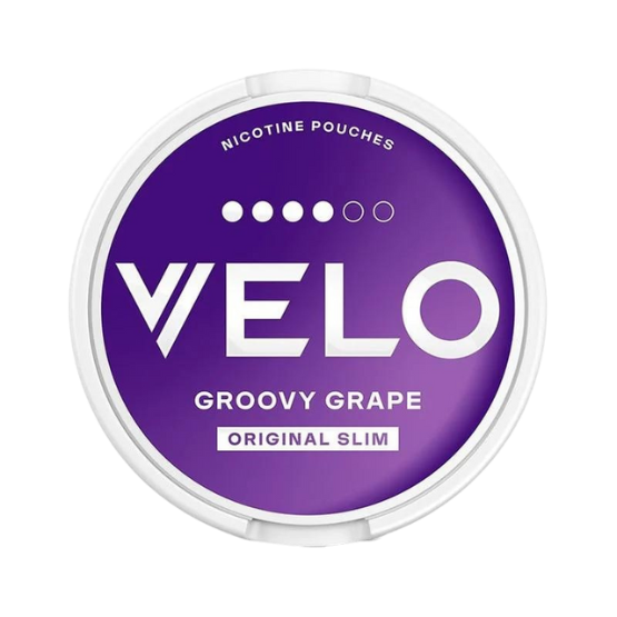 velo groovy grape - 10 mg nicotine pouches