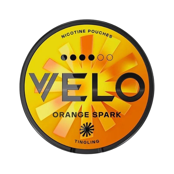 velo orange spark - 10 mg nicotine pouches