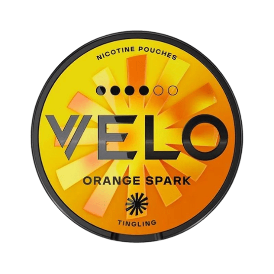 velo orange spark - 10 mg nicotine pouches