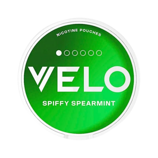 velo spiffy spearmint mini - 6 mg nicotine pouches