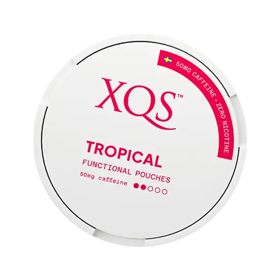 xqs tropical 0 percent nicotine pouches