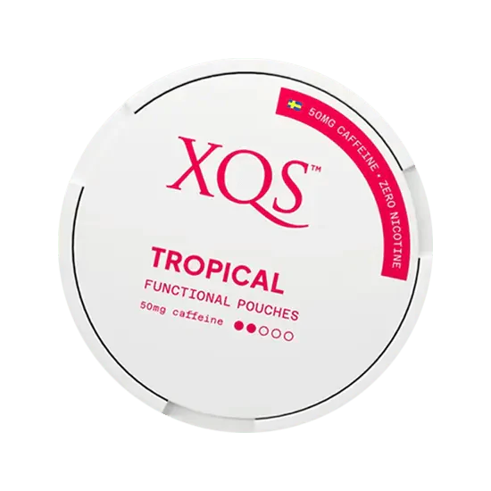 xqs tropical 0 percent nicotine pouches